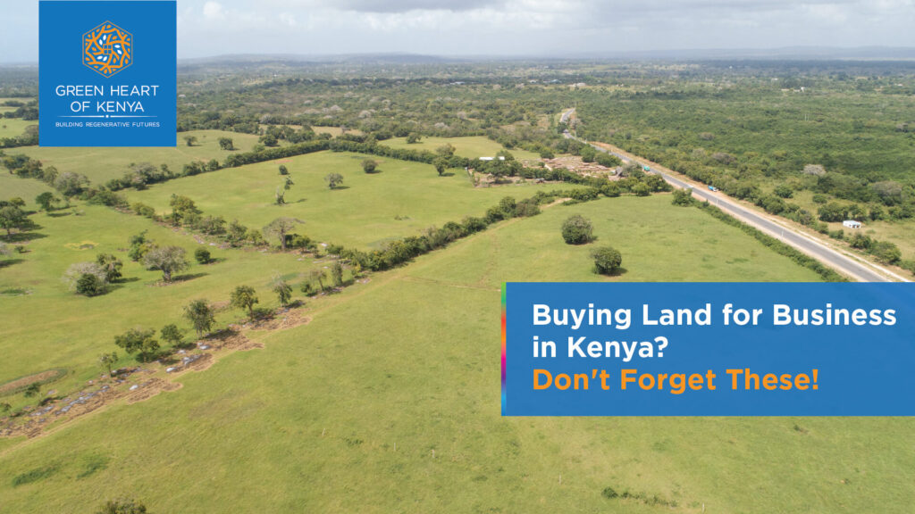 dont forget when buying land